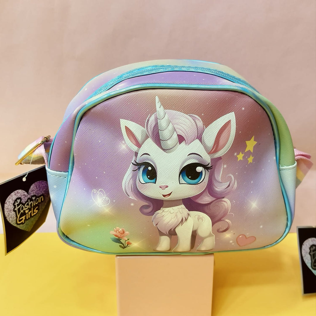 Mini Unicorn Side Sling Bag.