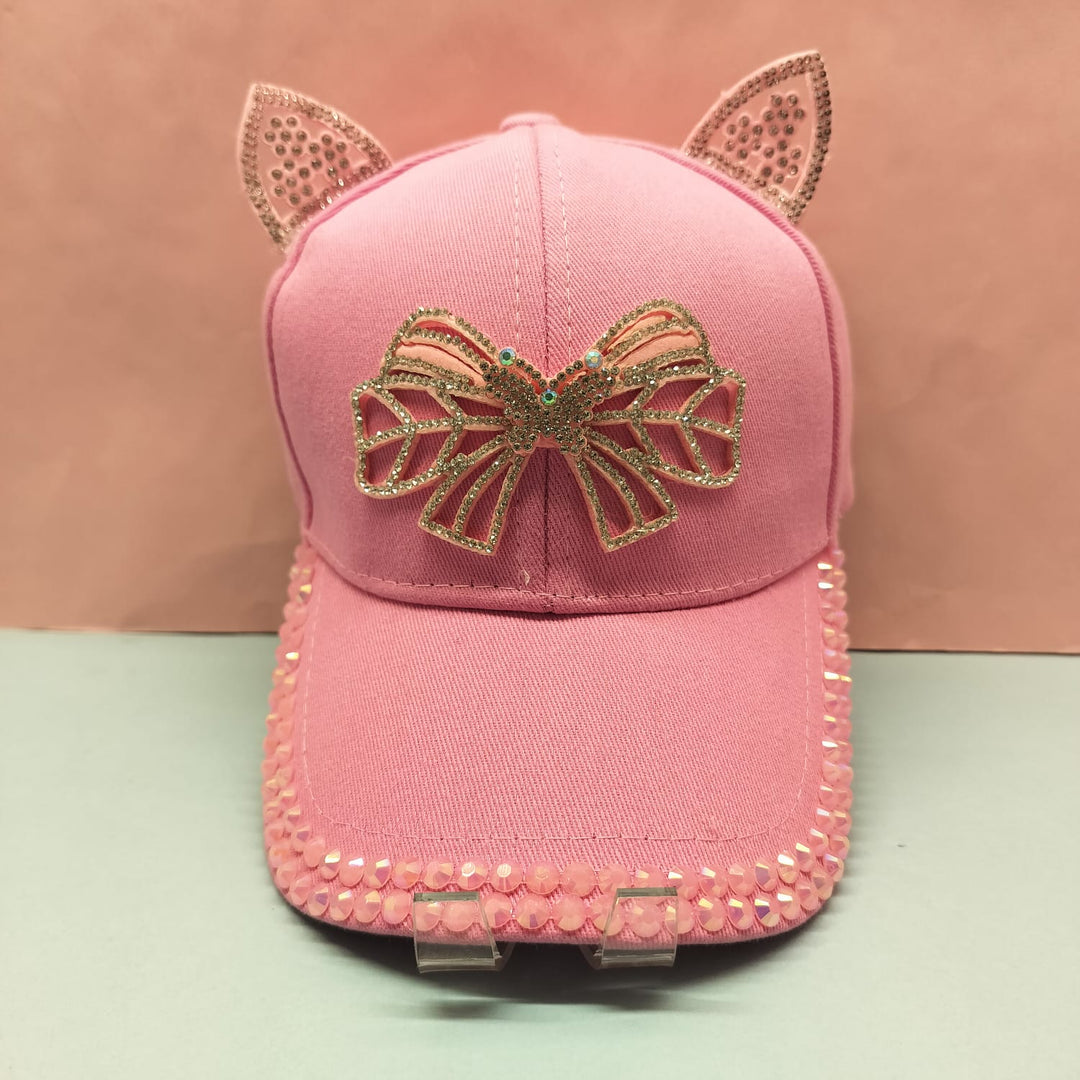 Bow Shape  Stylish cap.