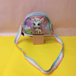 Load image into Gallery viewer, Mini Unicorn Side Sling Bag.
