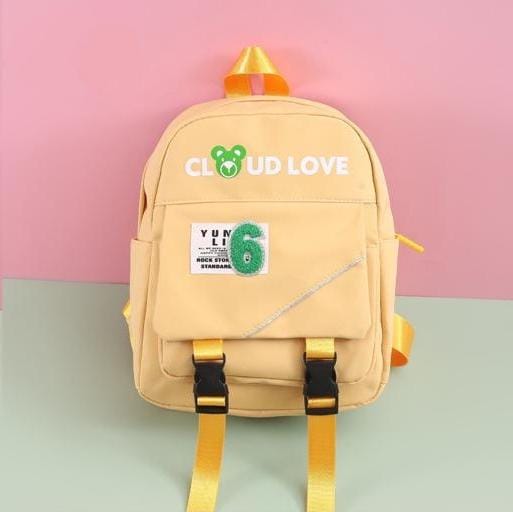 Cloud Love Printed Mini Backpack. - TinyBo