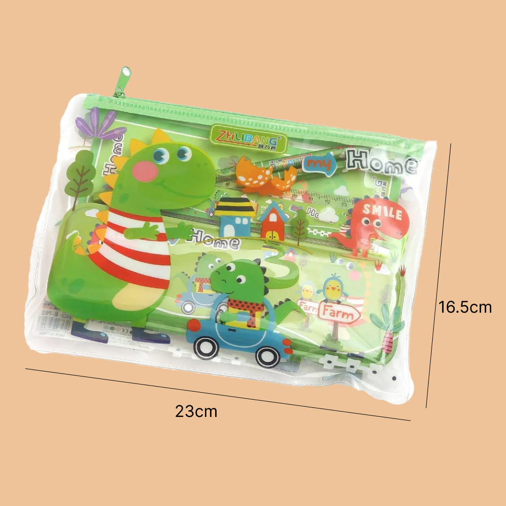 7 in 1 Animal Theme Stationery Combo  Set.