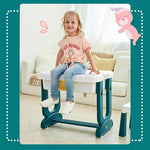 Load image into Gallery viewer, 6 in 1 Kids Multi Activity Table Chair Set.
