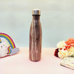 Load image into Gallery viewer, Shiny Woody Print Steel Water Bottle.(500mL) - TinyBo
