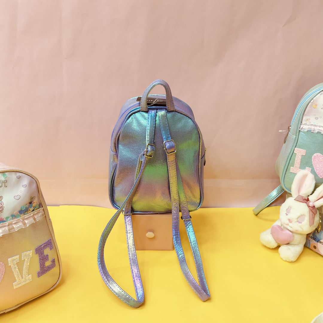 Printed Love Mini Backpack. - TinyBo