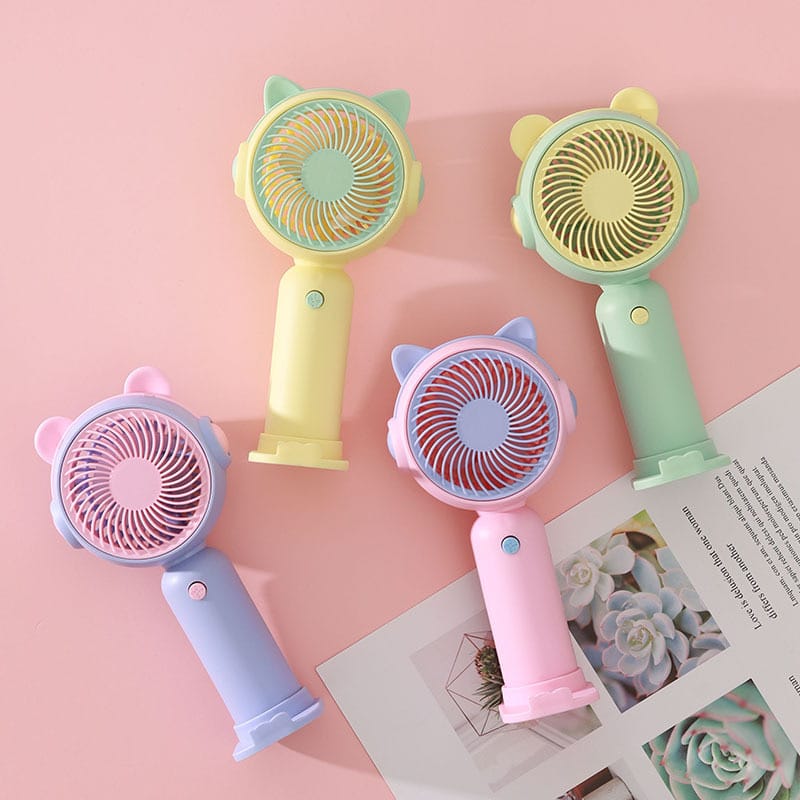 Portable USB Rechargeable Mini Handheld Fan
