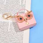 Load image into Gallery viewer, owl coin pouch keychain for daily use
