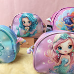 Load image into Gallery viewer, Mermaid Theme Sling Bag.
