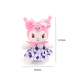 Load image into Gallery viewer, Angry Kuromi  Soft Toy Keychain.
