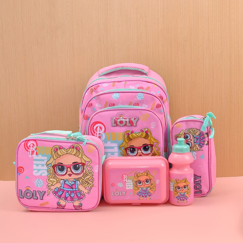 5 in 1 School Bag Pack (2 to 8 years). - TinyBo