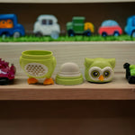 Load image into Gallery viewer, 2 in 1 Owl Shape Eraser and Sharpener.
