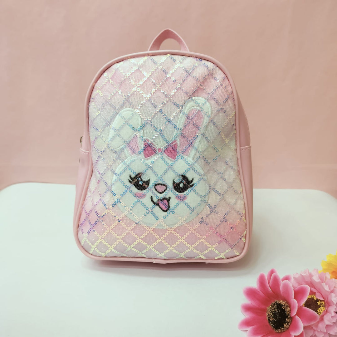 Printed Rabbit Mini Backpack. - TinyBo