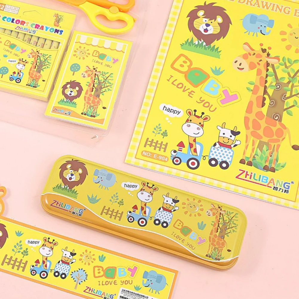 9  Stationery Combo Set In 1 Pack.