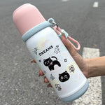Load image into Gallery viewer, Cute Animal-Themed Stainless Steel Kids Thermos Bottle (500 ml)
