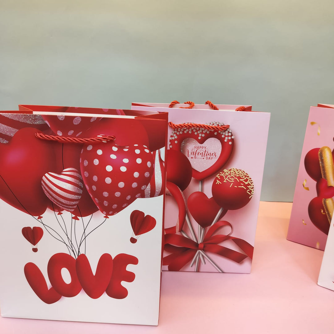 Valentines Day Theme Gift Paper Bag.