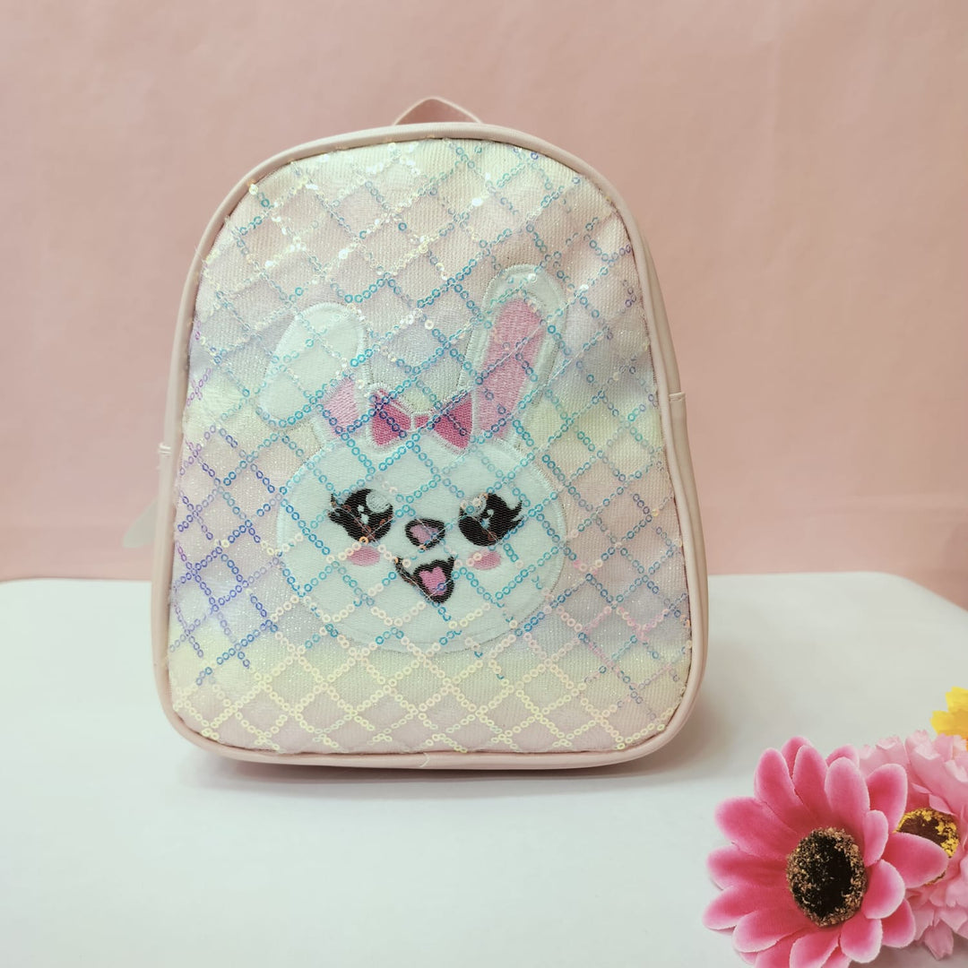 Printed Rabbit Mini Backpack. - TinyBo