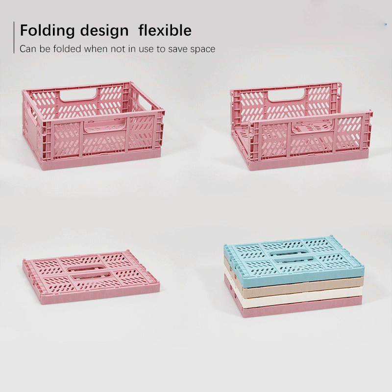 Trendy houseware utility basket crate.