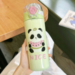 Load image into Gallery viewer, Panda 316 Stainless Steel Sipper Bottle (500ml)
