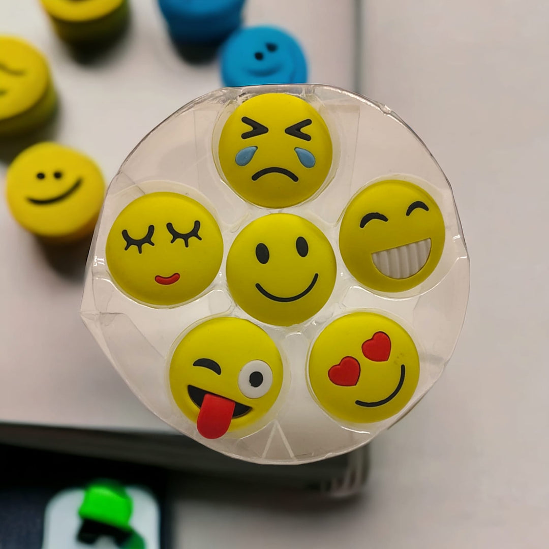 Emoji Theme Eraser Set.