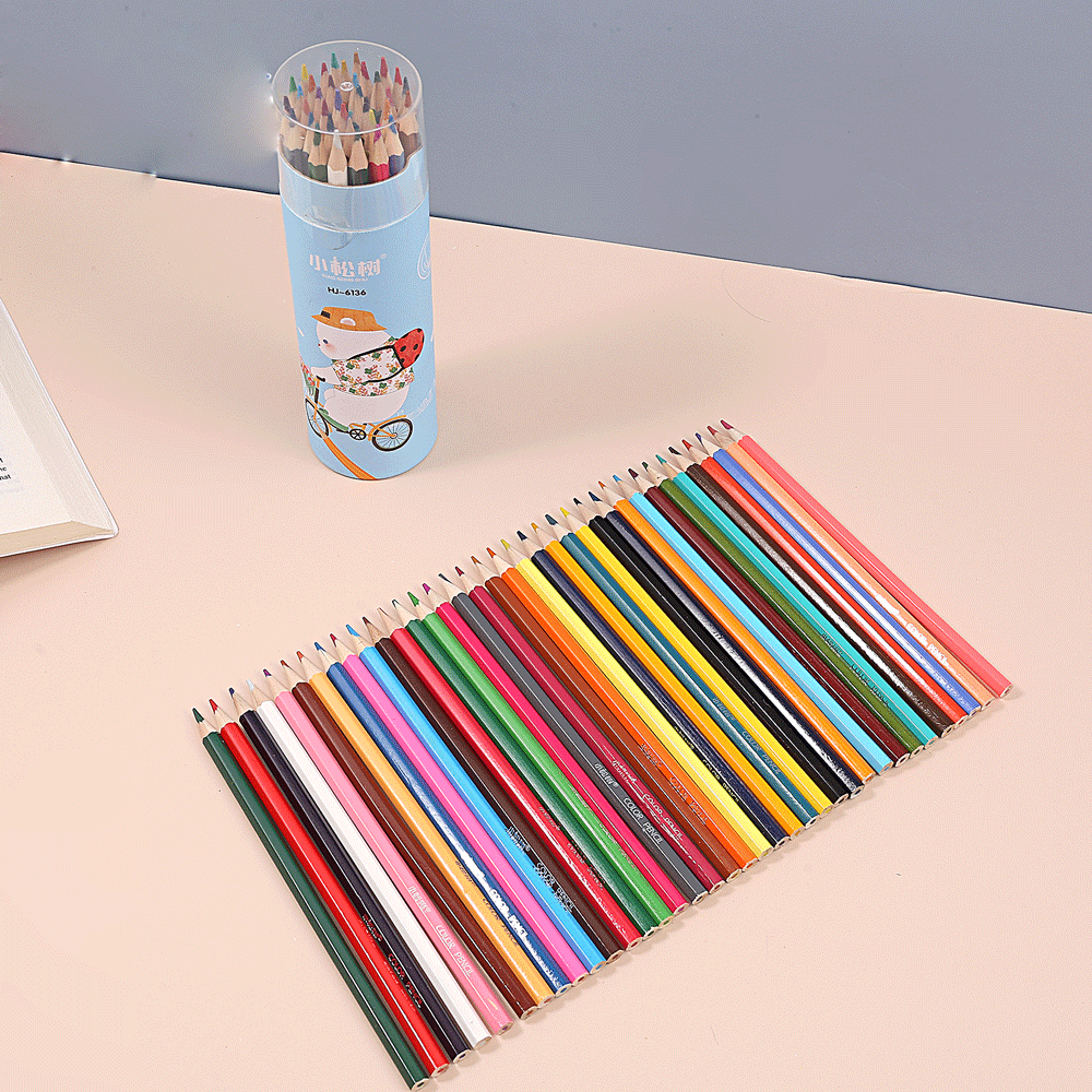 Pencil Color Set (36 elegant colours). - TinyBo