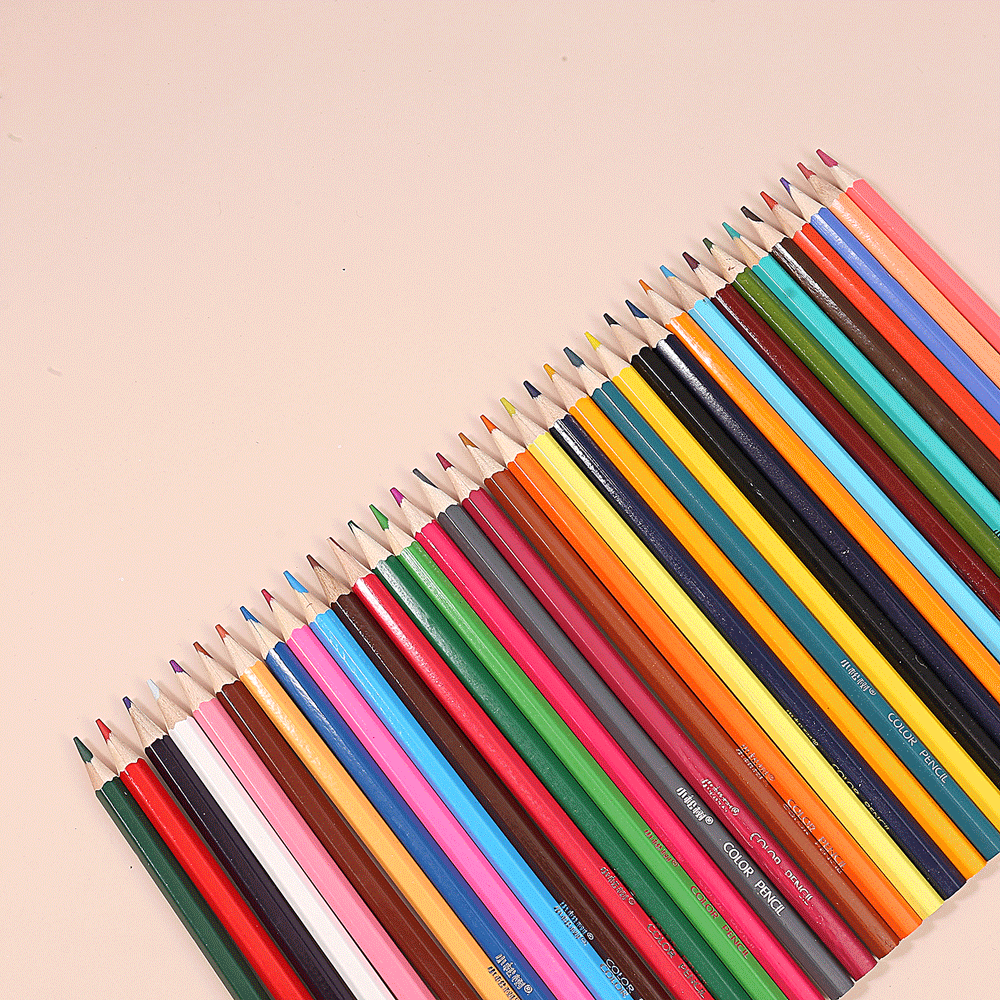 Pencil Color Set (36 elegant colours). - TinyBo