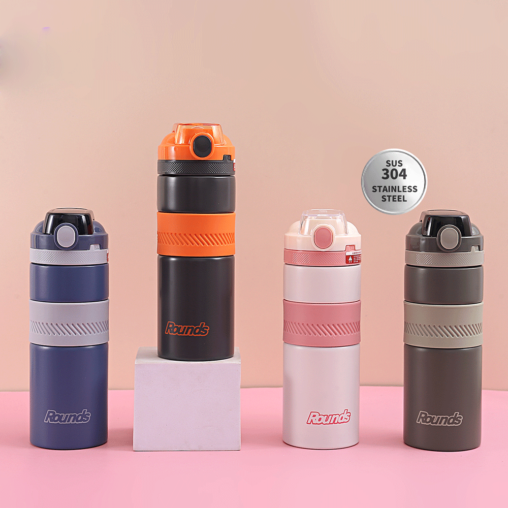 Rounds fancy sipper water bottle. - TinyBo