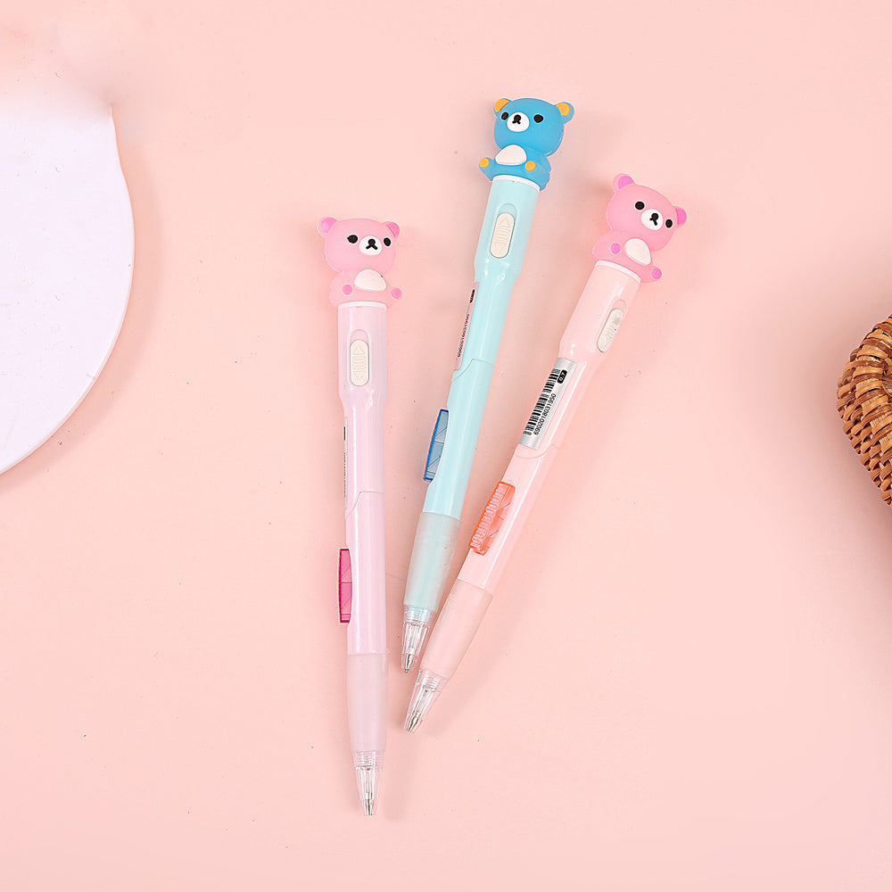 Happy Teddy Bear Led Mechanical Pencil.