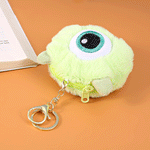 Load image into Gallery viewer, Classic Cartoon Monster Plush 2 In 1 Keychain &amp; Pouch For Kids
