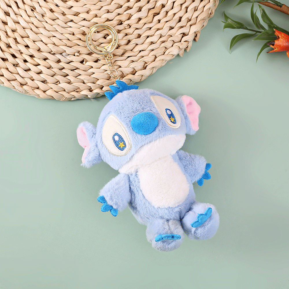 Colorful Stitch Plush Keychain. - TinyBo