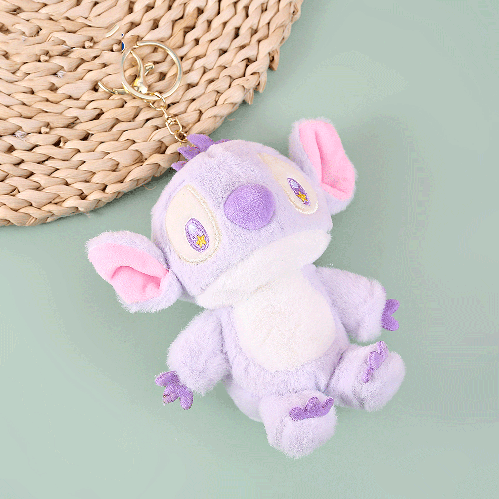 Colorful Stitch Plush Keychain. - TinyBo