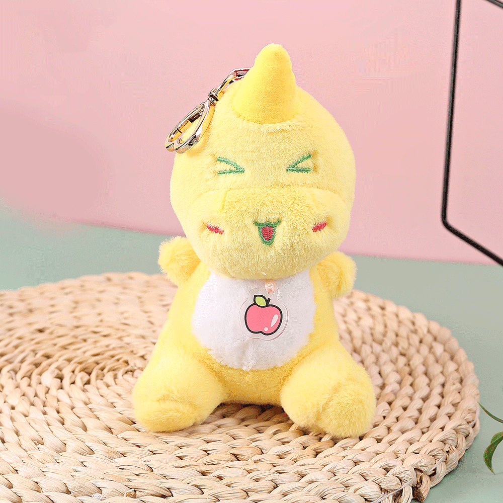 Mini Dyno Plush Soft Toy Keychain. - TinyBo