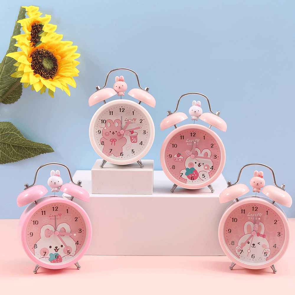 You make each moment count with lovely rabbit alarm clock. - TinyBo