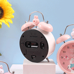 Load image into Gallery viewer, You make each moment count with lovely rabbit alarm clock.
