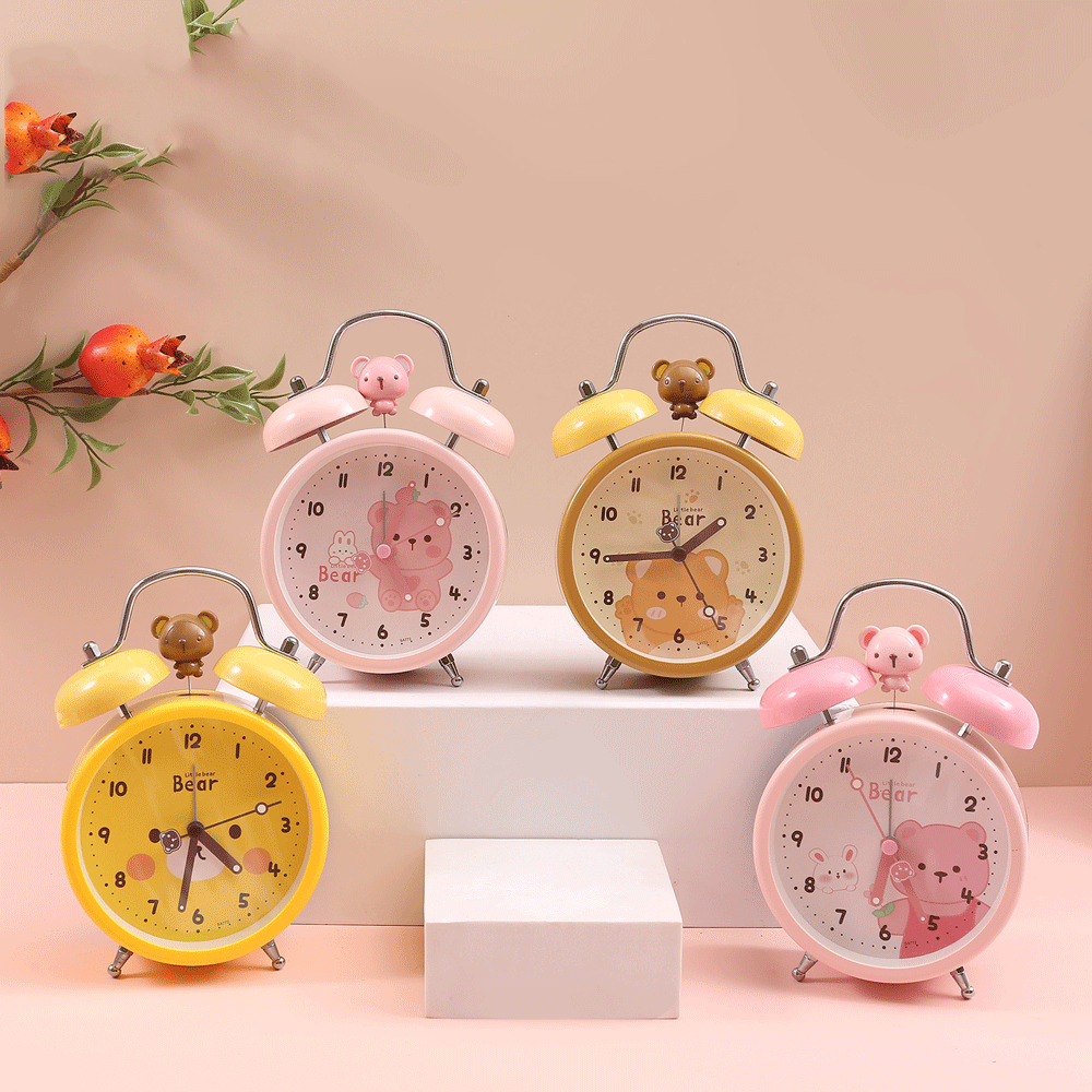 You make each moment count with little bear alarm clock.