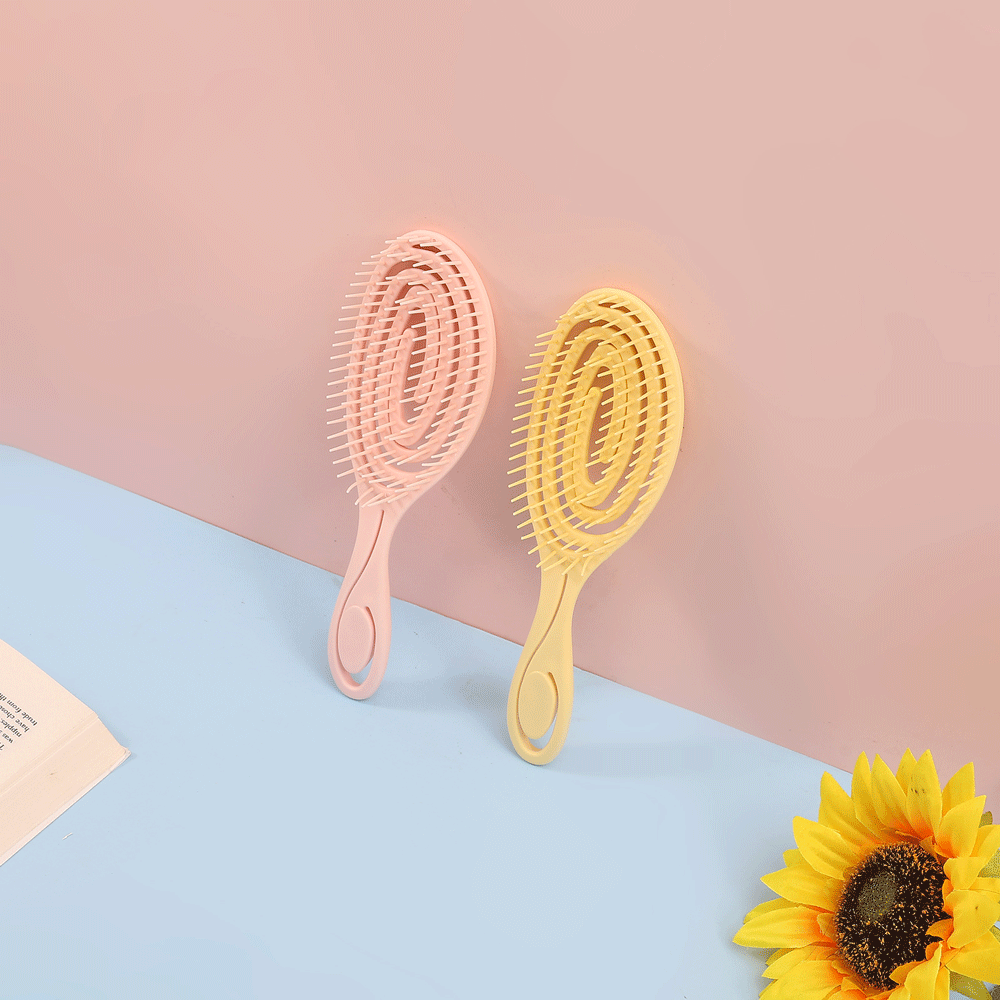 Oval Shape Hair  brush .