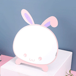 Load image into Gallery viewer, Cool Bunny With Ears Table Mirror.
