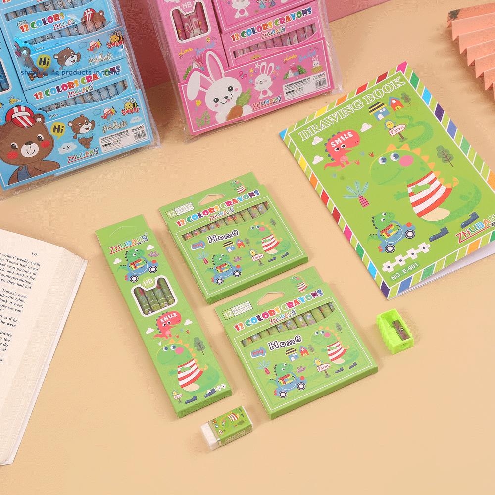 Stationery Combo Set (6 Types Of Stationery in 1). - TinyBo