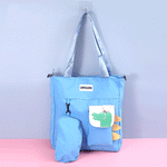 Load image into Gallery viewer, Dino Horns Tote Fancy Bag For Dino Lovers
