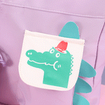 Load image into Gallery viewer, Dino Horns Tote Fancy Bag For Dino Lovers
