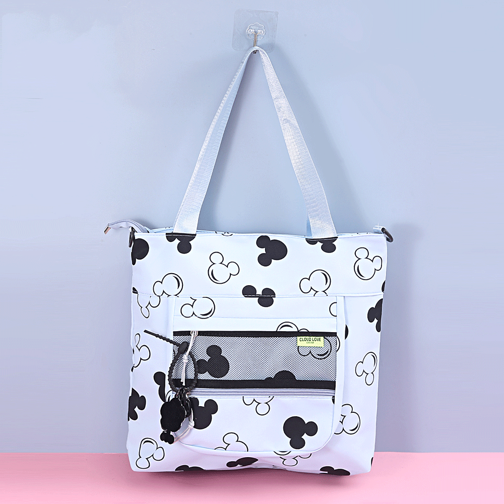 Printed Tote Shoulder Bag. - TinyBo