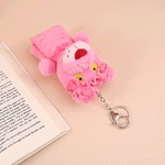 Load image into Gallery viewer, Kid&#39;s Stylish And Adorable Pink Panther Plush Keychain. - TinyBo
