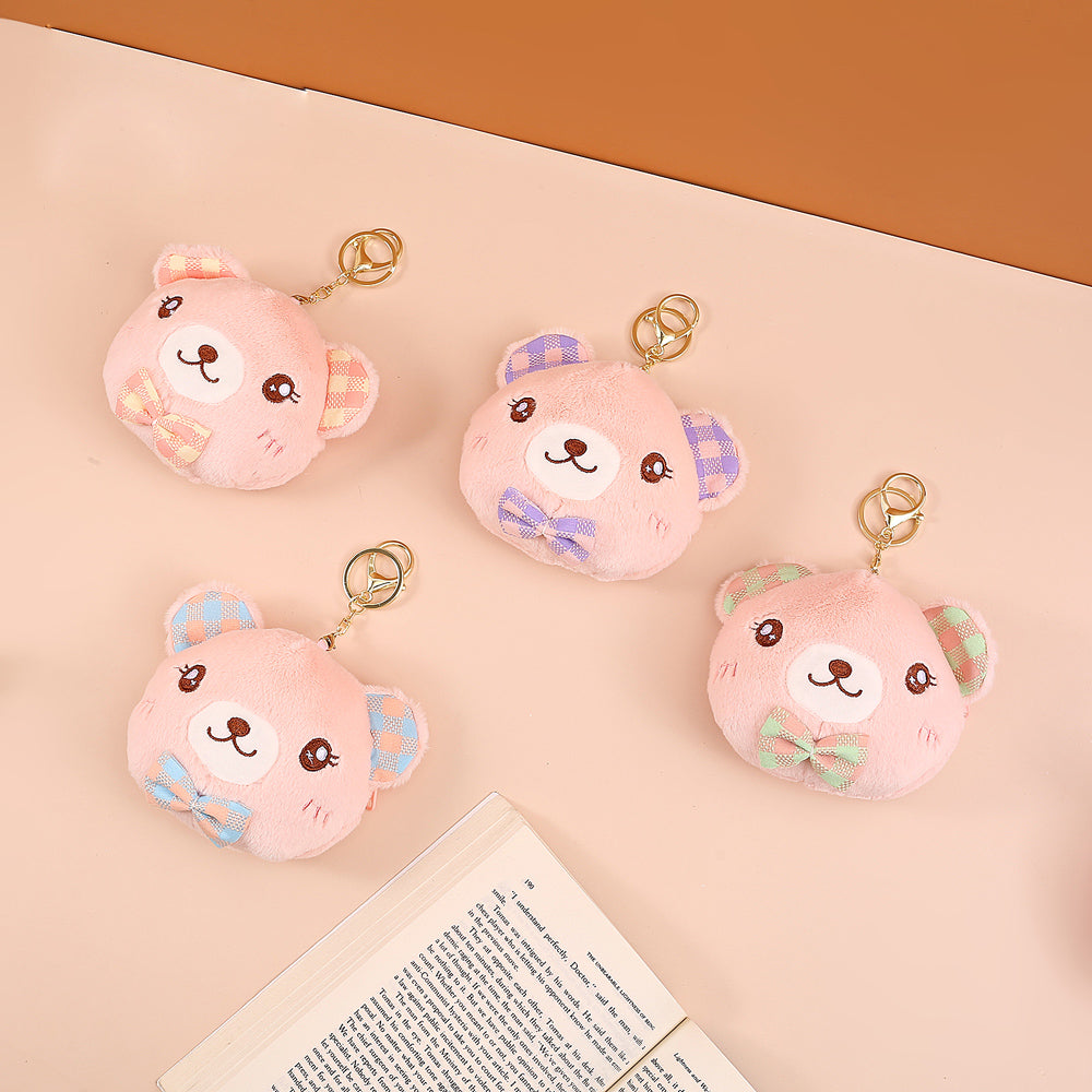 Sweet little teddy-bear 2 in 1 keychain & pouch. - TinyBo