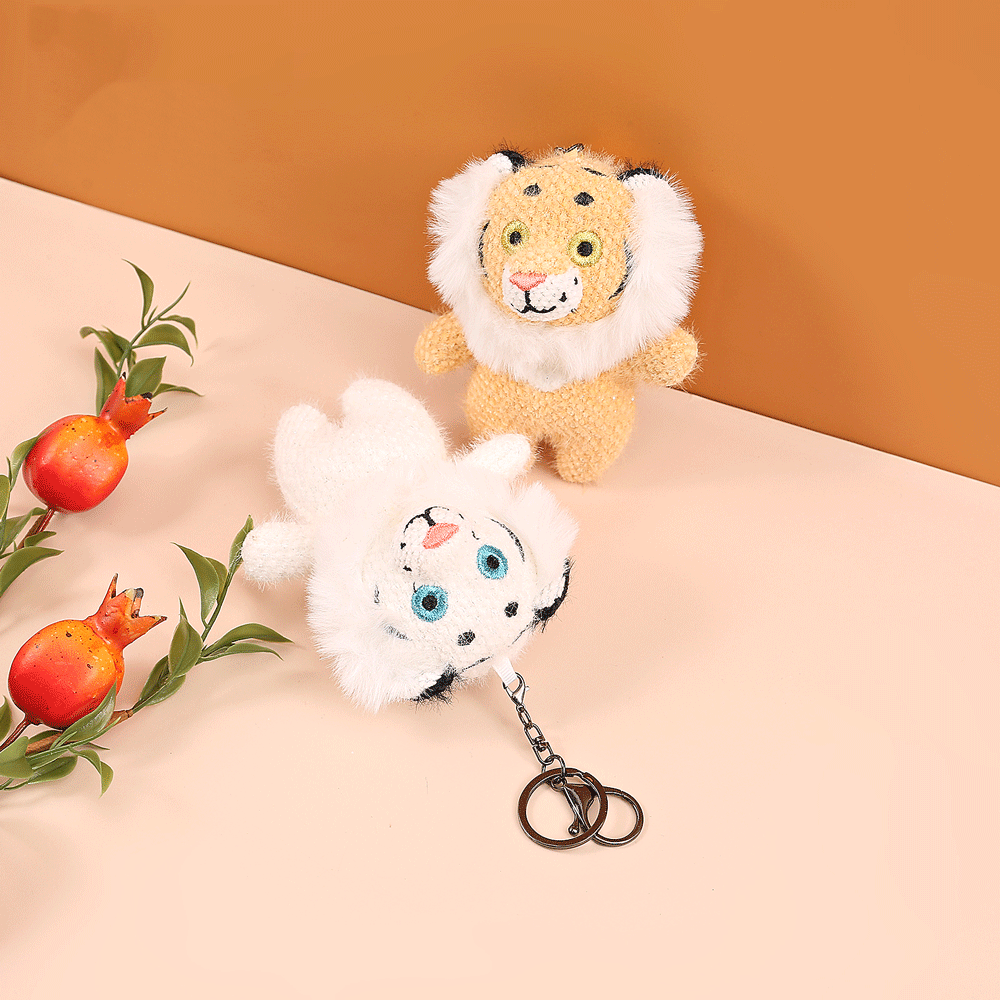 Mini Anime Lion Plush Keychain. - TinyBo