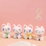 Load image into Gallery viewer, Kawaii Cat Plush Soft Toy Keychain
