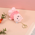 Load image into Gallery viewer, Sweet mini the pooh bear soft-toy keychain.
