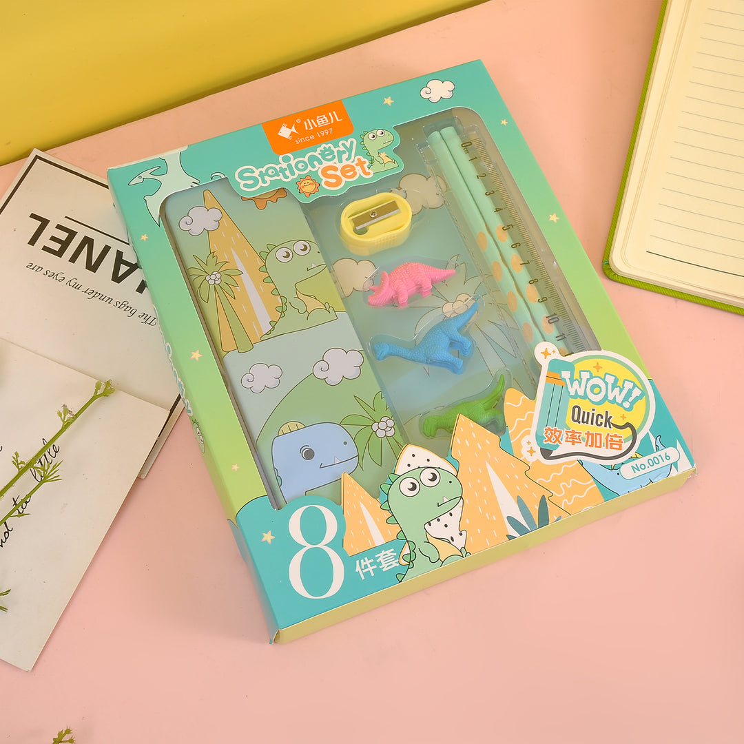 7 in 1 Mini Stationery Combo Set (Best For Gifting kids between 2 to 5 years).