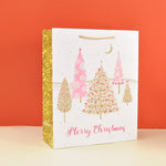 Load image into Gallery viewer, White stylish charismas paper-bag.
