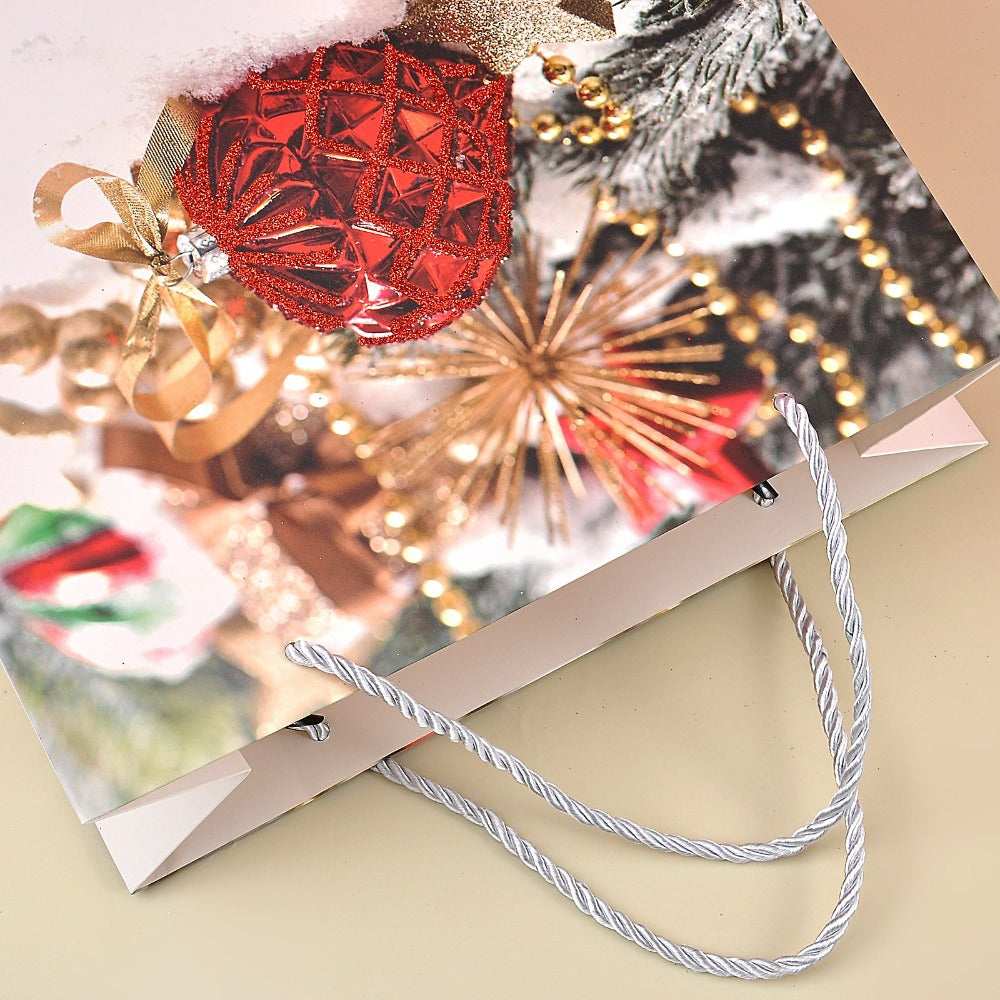 Joyful Christmas Paper Bag. - TinyBo