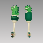 Load image into Gallery viewer, Dino Theme Toothbrush For Kids - TinyBo
