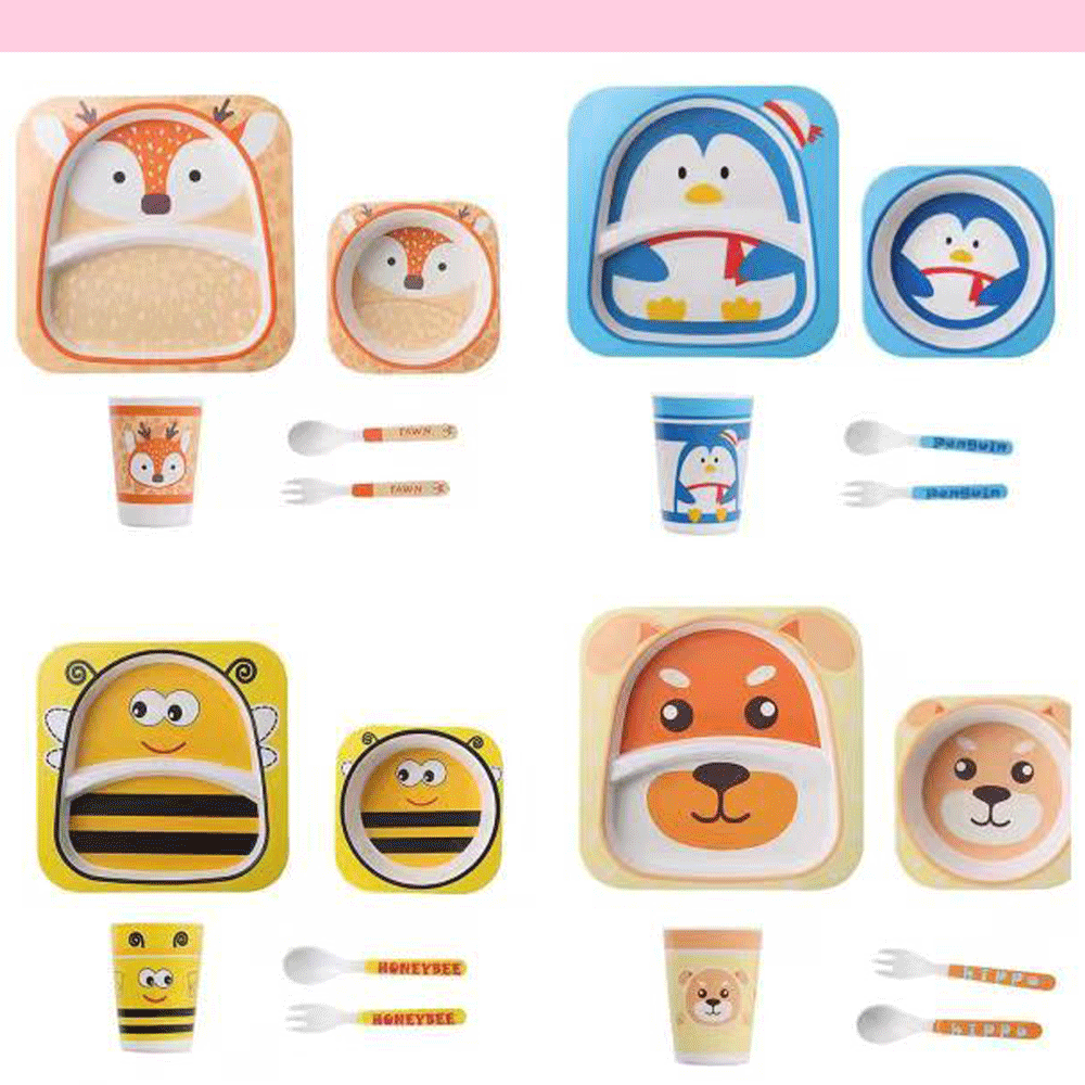 Kids Design Tableware Set. - TinyBo