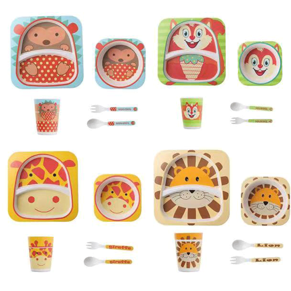 Kids Design Tableware Set. - TinyBo